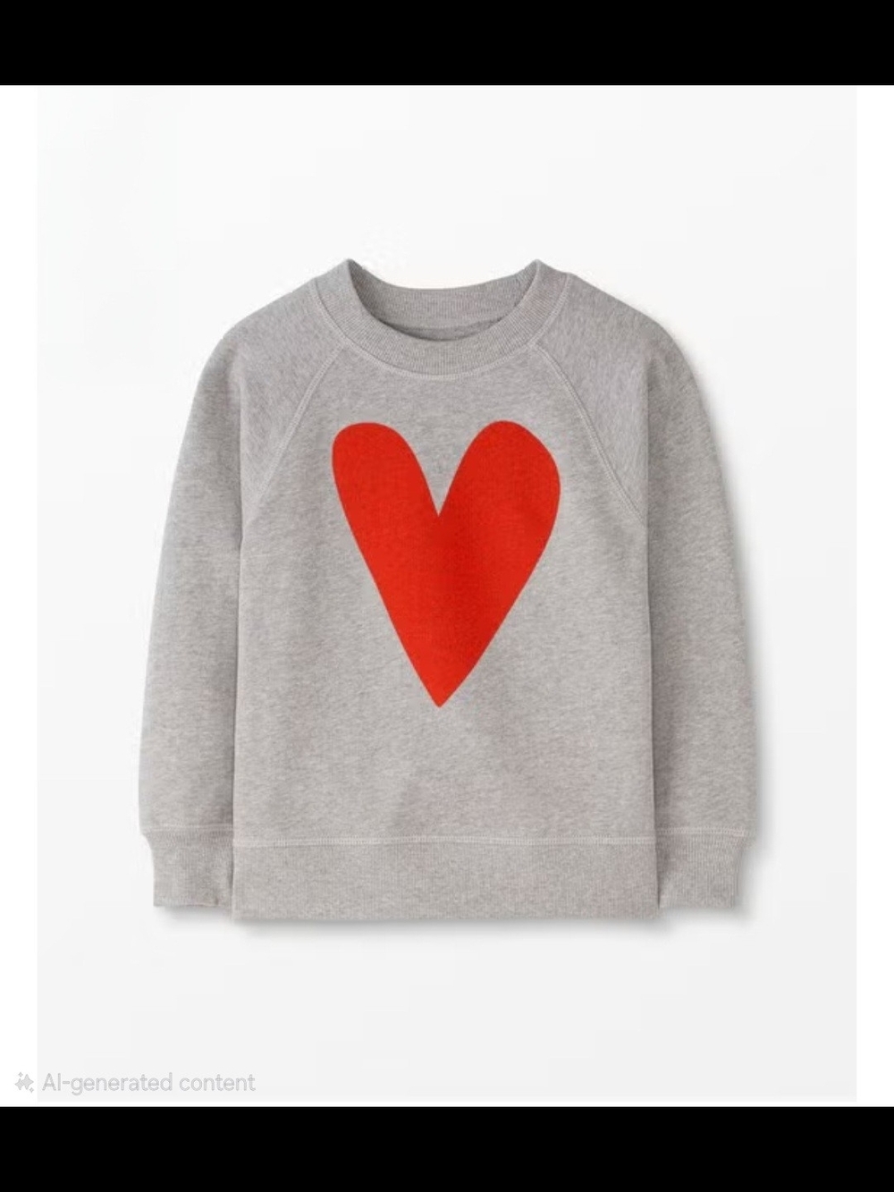 Hanna Andersson Heather Gray Crewneck Sweatshirt